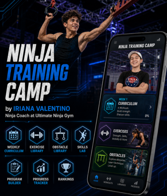 Ninja Training Camp created by Iriana Valentino a Ninja Coach at Ultimate Ninja Gym0